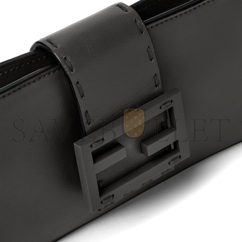 F**di baby b. black leather mini-bag 8bs117ayj1f0kur (25*10.5*3cm)